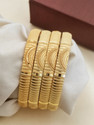 Kriva Trading Alloy Gold-plated Bangle