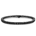 KRKC&amp;CO Tennis Bracelets for Women, Birthday Wedding Gift for Her, 3/4/5mm, 14k Gold/White Bracelet, Iced Out 5A Cubic Zirconia Stones, Bridal Wedding Jewelry for Wife Mom
