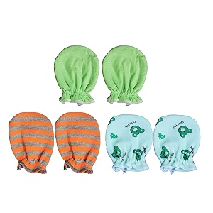cotton mittens combo pack for newborn baby girls amp boys