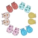 Cotton Mittens Combo Pack for Newborn Baby Girls & Boys