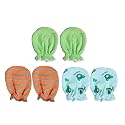 Cotton Mittens Combo Pack for Newborn Baby Girls &amp; Boys