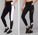 kronmenien Color Block Women Black Tights