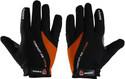 Kross Cycling Gloves, Full Finger, Lycra, Soft Padding Gel, Touch screen, Orange - M Cycling Gloves (Orange)