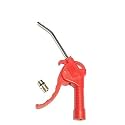 KROST Plastic Air Blow Dust Gun Blowing Hair Lance Tube Cleaning, 100mm Nozzle, Red