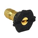 KROST Pressure Washer Gun | Foam Lance | Foam Cannon Adjustable Jet Wash Quick Release 5 Pressure Washer Nozzles. (Soap Nozzle), Brass