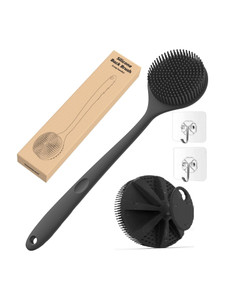 kroywen silicon shower bath backbrushbody scrubber bpa-freehypoallergeniceco-friendly