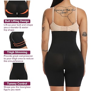 KROYWEN Tummy Tucker Womens High Waist Shapewear
