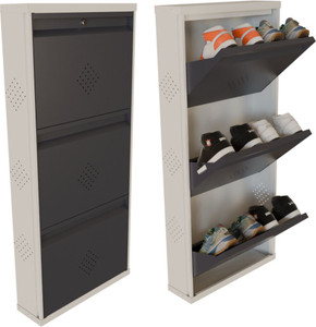 KRUGER 3 Door Grey 21x43x5.5 inch 6