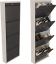 KRUGER 4 Door Grey 21x58x5.5 inch 8