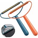Mini Portable Manual Lint Remover Reusable Lint Remover for Clothes and Carpet Hair Remover for Couch Multicolor (Pack of 2)