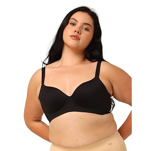 Krvvy T-Shirt Bra for Women Medium