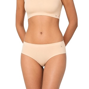 Krvvy Women Seamless Mid-Rise Thong Underwear- Ultrasoft