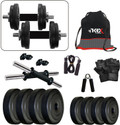 KRX PVC-DM-12KG-COMBO4 Adjustable Dumbbell