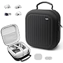 Hard Carrying Case for Meta Quest 3S/Quest 3/Quest 2/Vision Pro(Black)