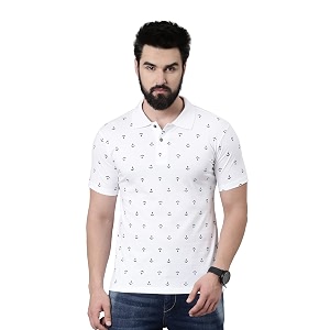 KRYPTIC Mens Ultra-Soft Cotton Rich Casual Printed