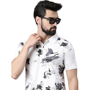 KRYPTIC Mens Ultra-Soft Cotton Rich Casual Printed