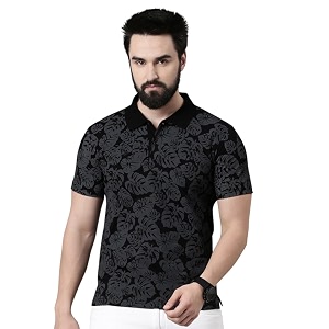KRYPTIC Mens Ultra-Soft Cotton Rich Casual Printed