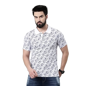 KRYPTIC Mens Ultra-Soft Cotton Rich Casual Printed