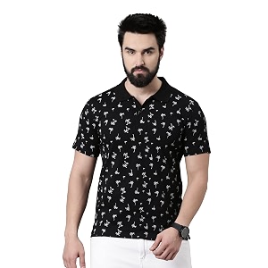 KRYPTIC Mens Ultra-Soft Cotton Rich Casual Printed