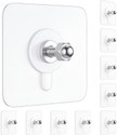 KRYZVO Ultra-Strong Transparent Nail-Free Hook Hook 10