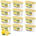 Ksend Moisture Absorber, 12 Pack Bucket, Lemon Scent