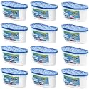 Ksend Moisture Absorber, 12 Pack Bucket, Fragrance Free