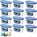 Ksend Moisture Absorber, 12 Pack Bucket, Ocean Scent