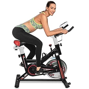 ksg spin bike for home gym and indoor cycling black