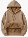 kshs Women Full Sleeve Solid Hooded Sweatshirt