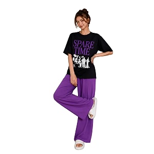 KSHS Womens Korean Night Dress Full