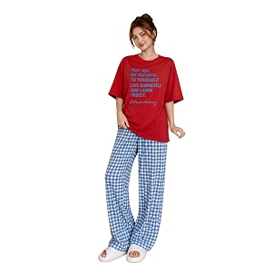 KSHS Womens Korean Night Dress Full