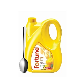 kten since 1984 tasty food healthy mood fortune sunlite refined sunflower oil 5l with long handle dessert spoon free