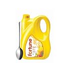 Kten SINCE 1984 TASTY FOOD... HEALTHY MOOD! Fortune Sunlite Refined Sunflower Oil, 5L With Long Handle Dessert Spoon Free