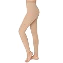KTINNEAD 20-30mmHg Comfortable Medical Compression Pantyhose for Women Men