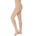 KTINNEAD 20-30mmHg Comfortable Medical Compression Pantyhose for Women Men