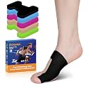 KTQUICK Precut Bunion Tape for Big Toe, 20 PCS, 20% Stronger Adhesive,Black