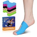 KTQUICK Precut Bunion Tape for Big Toe, 20 PCS, 20% Stronger Adhesive,Blue