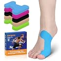 KTQUICK Precut Bunion Tape for Big Toe, 40 PCS, 20% Stronger Adhesive, Blue