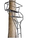 KUAFU 18' 2-Man Ladder Tree Stand Climbing Tree Stand for Deer Hunting