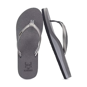 KuaiLu Flip Flops for Women with Arch