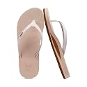 KuaiLu Flip Flops for Women with Arch
