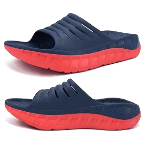 KuaiLu Mens Orthotic Recovery Sandals Arch Support