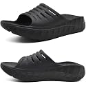 KuaiLu Mens Orthotic Recovery Sandals Arch Support