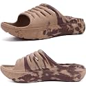 KuaiLu Mens Orthotic Recovery Sandals Arch Support