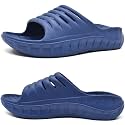 KuaiLu Mens Orthotic Recovery Sandals Arch Support