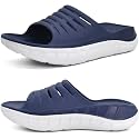 KuaiLu Mens Orthotic Recovery Sandals Arch Support