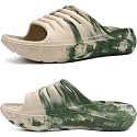 KuaiLu Mens Orthotic Recovery Sandals Arch Support