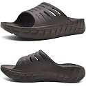 KuaiLu Mens Orthotic Recovery Sandals Arch Support