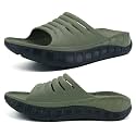 KuaiLu Mens Orthotic Recovery Sandals Arch Support