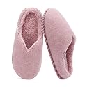 KuaiLu Womens Supportive Memory Foam Slippers Felt